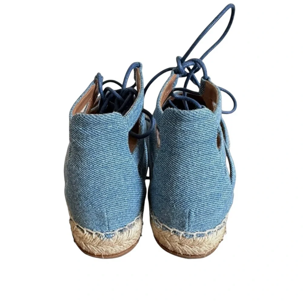 Aquazzura Belgravia Denim Espadrilles - Picture 3 of 4